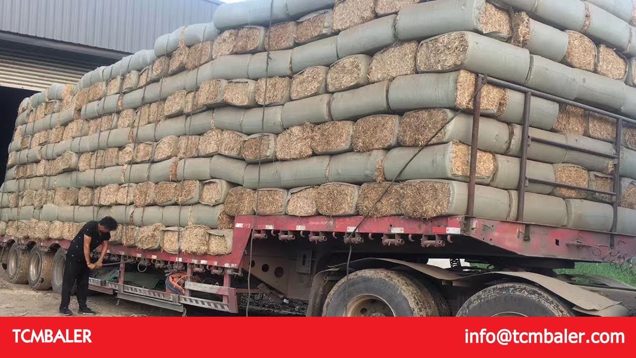 Animal bedding baling straw