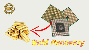Gold Recovery from Green Fiber Cpu Processor | Gold recovery from Cpu | Gold Recovery
