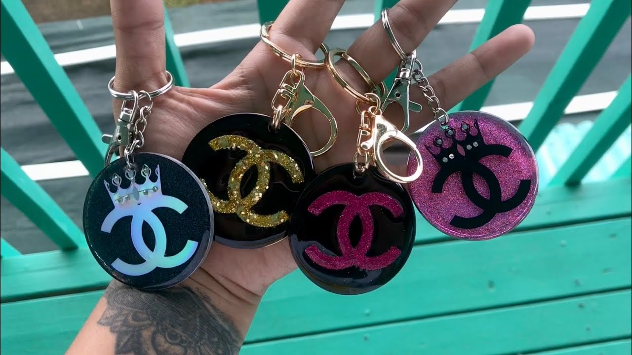 Cc blanks resin keychain #resinkeychain