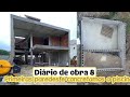 DIARIO DE OBRA 9 - PRIMEIRAS PAREDES DA NOSSA CASA - DIVIDINDO OS COMODOS - ESTRUTURA DA PISCINA