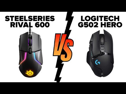 SteelSeries Rival 600 vs Logitech G502 HERO - Which Mouse is Better ?