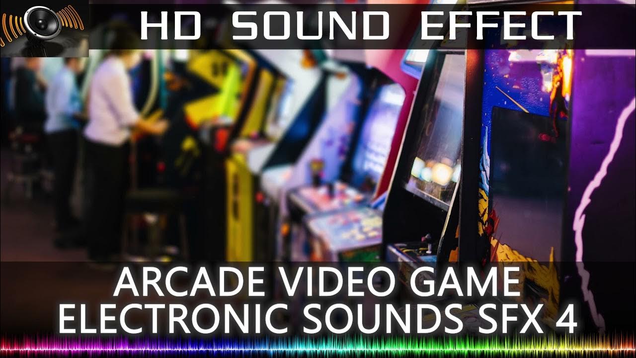 Arcade Video Game Sound Effect 4 🔉🎮 AMUSEMENT PARK FAIR HQ YouTube