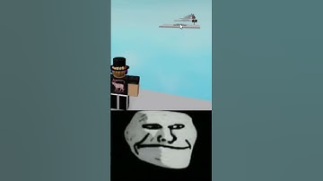 Click To Move VS. Invisible Bridge Obby (Troll Face Meme) #trollface #trollfacememe #roblox