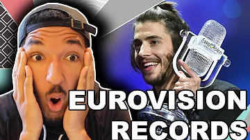 American FIRST REACTION to ALL EUROVISION SONG CONTEST RECORDS (1956 to 2019)