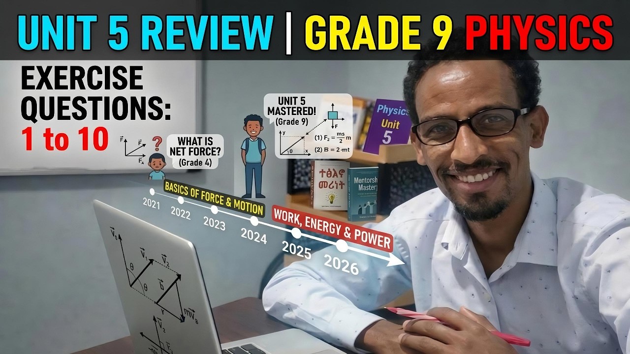 Pass Your Physics Test: Unit 5 Complete Review - YouTube
