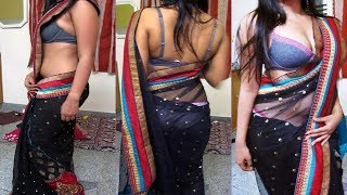 Beautiful Different Stylish attractive Saree Blouse Design New Ideas