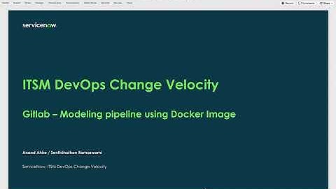 DevOps Change Velocity: Gitlab Modeling Pipeline