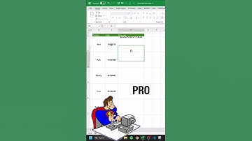 Automatic Barcodes in Excel‼️ #excel