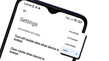 How to turn off mobile data automatically when the device is locked on Xiaomi phone