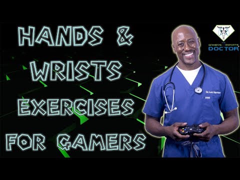 Hand & Wrist Exercises For Gamers - PART 2!