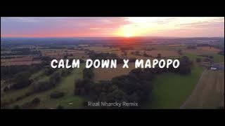DJ SLOW REMIX !!! Calm Down X Mapopo Syalala ( Rizal Nharcky Remix )