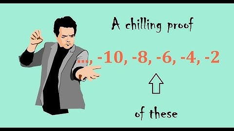 A Chilling Proof Involving the Trivial Zeros of the Riemann Zeta Function