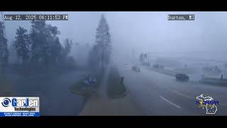 Severe Downburst Winds - Burton, MI - August 12th, 2025