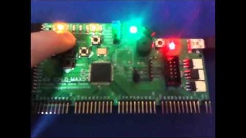 Acionamento por PWM de Led RGB com CPLD.