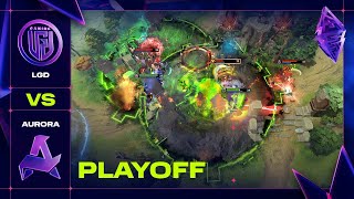 CRAZY GAME! LGD GAMING vs AURORA - Official Highlights - BLAST SLAM VII Dota 2 Wealth