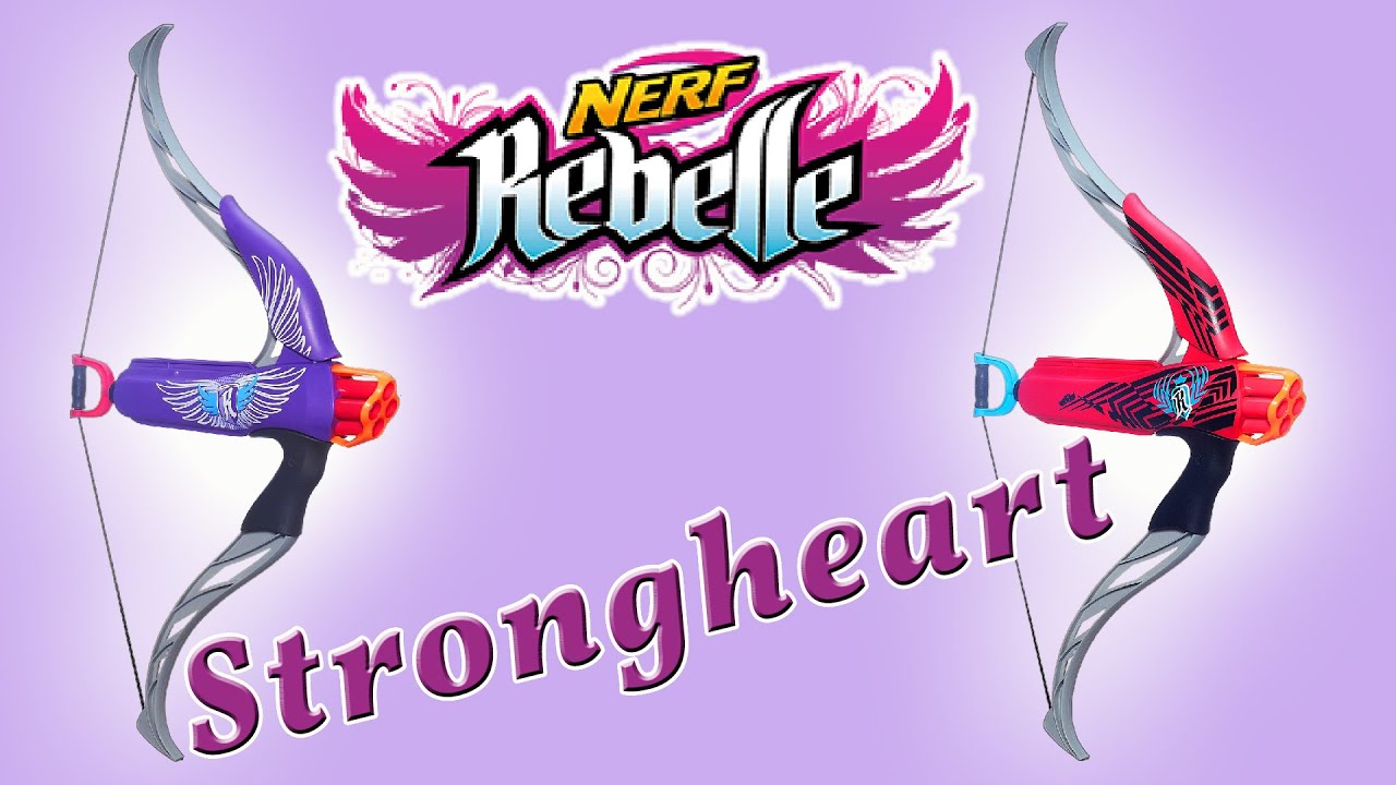 nerf rebelle strong heart bow nerf rebelle strong heart bow