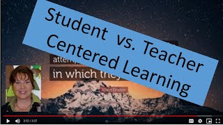 Student vs Teacher Centered Learning