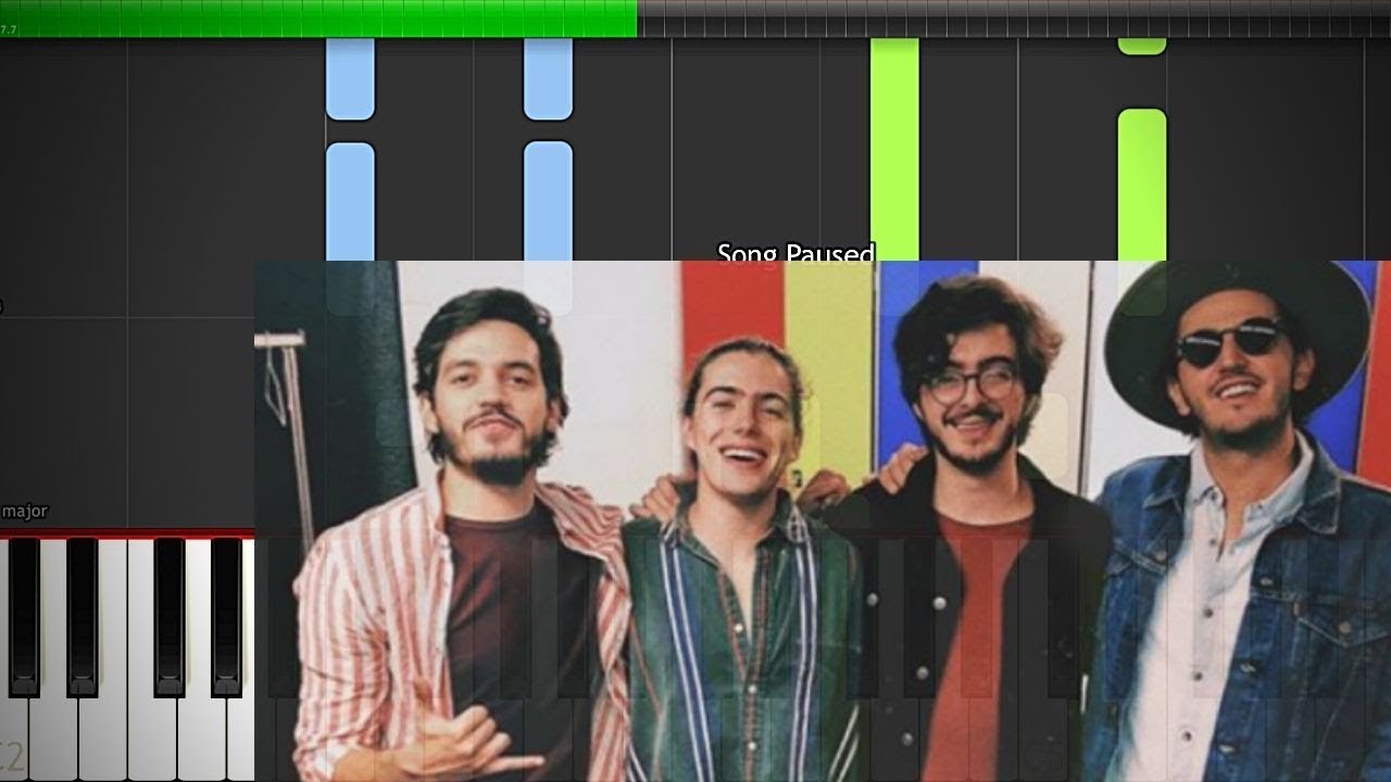 Morat  No Termino Piano Cover Midi tutorial Sheet app  Karaoke