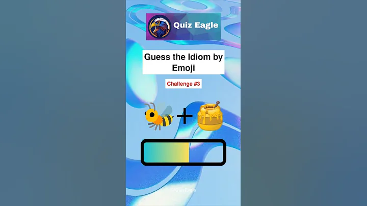 Guess the Idiom by Emoji