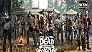 The Walking Dead Survivors Gameplay