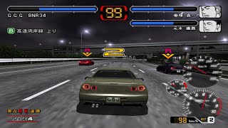 WANGAN MIDNIGHT R - TEST GAMEPLAY ON PLAY! 061-67 STILL WIP #retrogaming #arcade #gameplay
