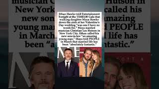 Ethan Hawke Says Walking Daughter Maya Down the Aisle Felt Like Being “13, Experiencing Life for...