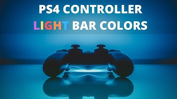 PS4 Light Bar Colors Meaning | FULL TUTORIAL