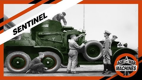 How the Lanchester Armoured Car Changed WW1 Mobility