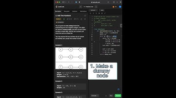 Add Two Numbers #leetcode #cs #coding