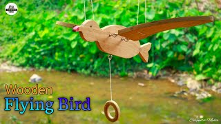 Wooden Flying Bird // how to make a wooden flying bird  // carpenter media new project