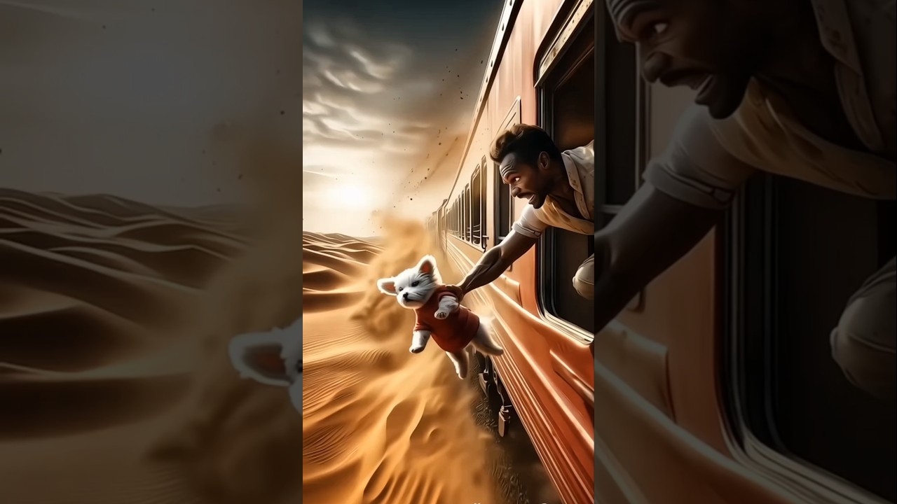 Man threw out a puppy from a running train 