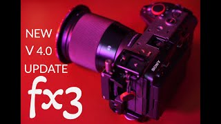 Fx3 4.0 Update - This App Makes Updating Sony Camera Stupid Easy