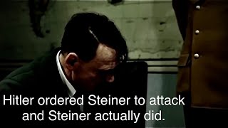 Hitler reacts to Steiner’s attack happening (Alternative)