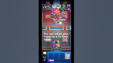 7x Elixir be like #shorts #clashroyale #wgitachi #jynxzi  #funny #pov @Jynxzi