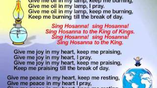 Miniatura de vídeo de "Give Me Oil In My Lamp - Chorus - hebron-outreach.com"