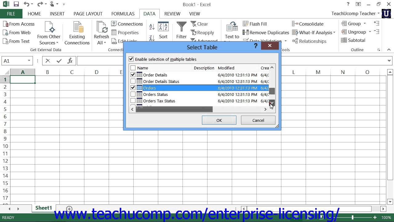 microsoft office excel tutorial 2013 creating data models microsoft excel model
