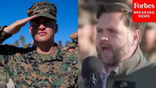 JD Vance Sends Message To Marine Corps: 'Keep Kicking A--, Keep Taking Names'