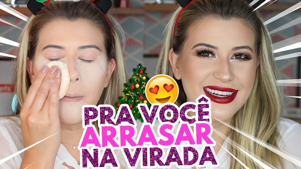 MAKE PRÁTICA PARA O FINAL DE ANO ♡