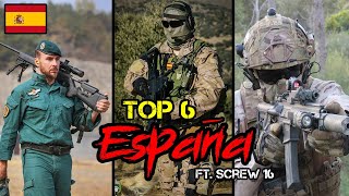 Top 6 Mejores Fuerzas Especiales de España Ft. Screw 16 // Carmochepe