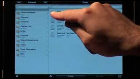 SharePlus iPad client for SharePoint