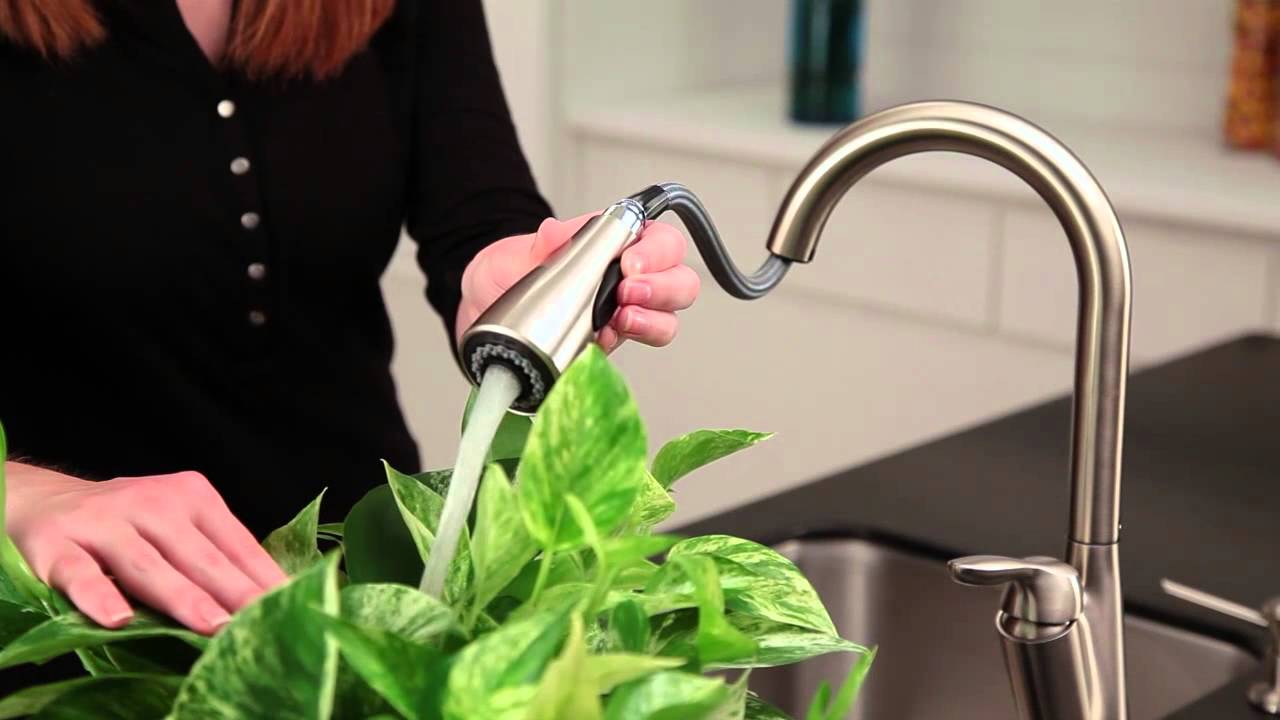 Moen Kitchen Faucet Reviews Moen Hands Free Kitchen Faucet Hands