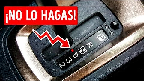 ¿Qué no hacer en un coche automático?