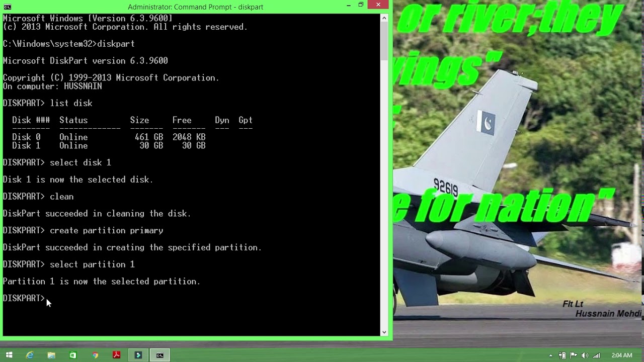 USB format through command lines(CMD) - YouTube