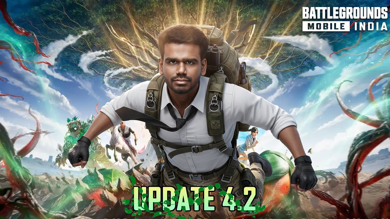 PUBG MOBILE aka BGMI 4.2 UPDATE GAMEPLAY.....