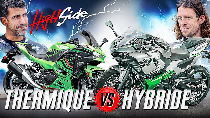 L'Hybride est-il l'avenir de la moto ? - Kawasaki Ninja 7 Hybrid VS Ninja 500