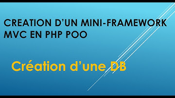 6.La création du databases  -  création d