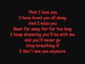 Far Away by Nickelback (with lyrics)