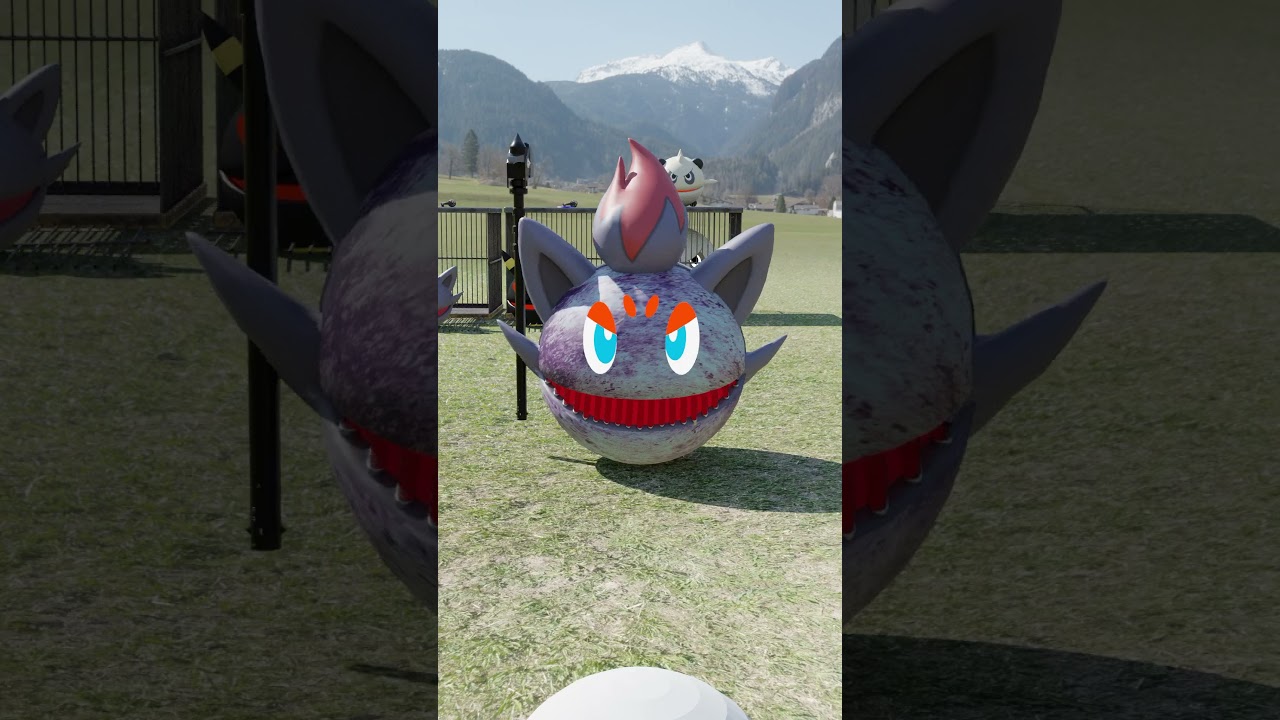 Zorua Robot Pacman vs Pink Robot PAC-MAN