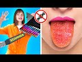 Cool ways to sneak candies into class  awesome food hacks and tricks by 123 go live