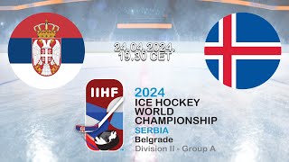 : IIHF World Championship D2A / Serbia - Iceland